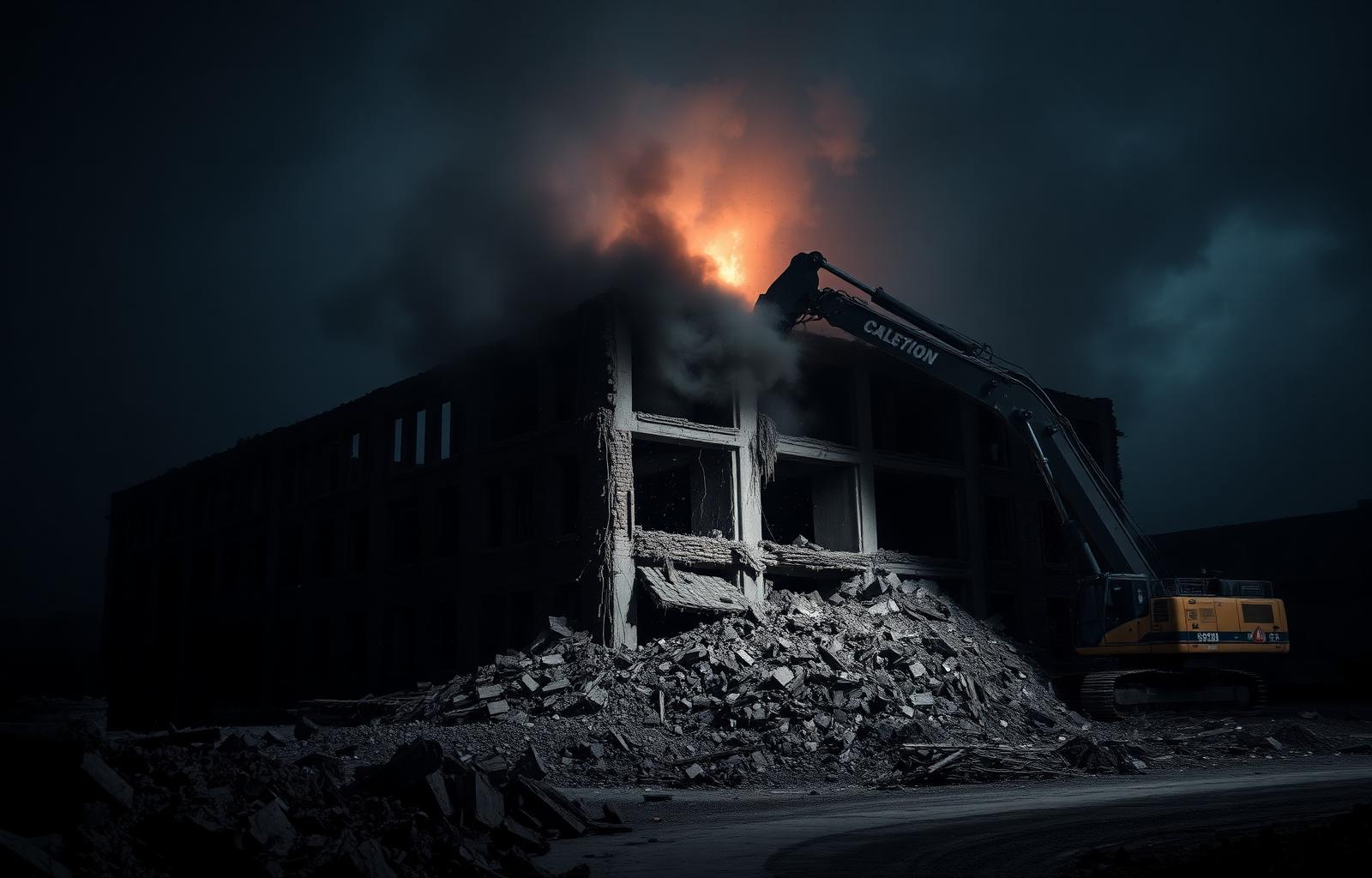 Demolition services by Larry & Sons in West Virginia